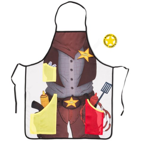 Grill Sheriff fartuszek GRILLOWY otwieracz GRATIS Froster Grill Sheriff fartuszek GRILLOWY otwieracz GRATIS Froster