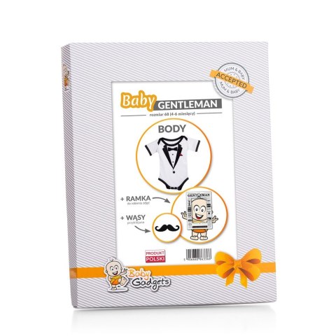 Baby Gentleman - Body - Rozmiar 68 Baby Gadgets Baby Gentleman - Body - Rozmiar 68 Baby Gadgets