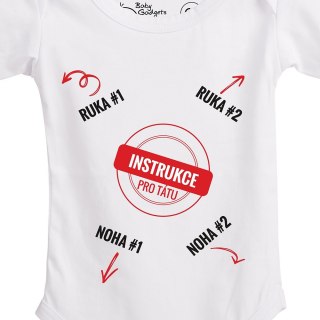 Baby Instructions - Body z instrukcją dla Taty (CZ) Baby Gadgets