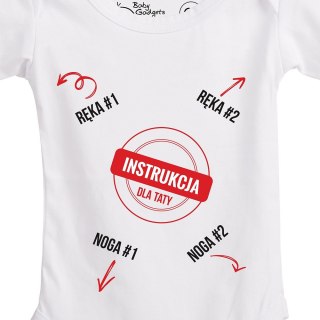 Baby Instructions body z instrukcją tu ręka noga Baby Gadgets