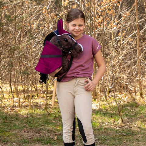 Derka dwustronna i nauszniki Skippi dla Hobby Horse - fuksja i granat Skippi Derka dwustronna i nauszniki Skippi dla Hobby Horse - fuksja i granat Skippi