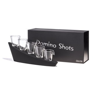 Domino Shots Deluxe zestaw kieliszków osiemnastka Froster