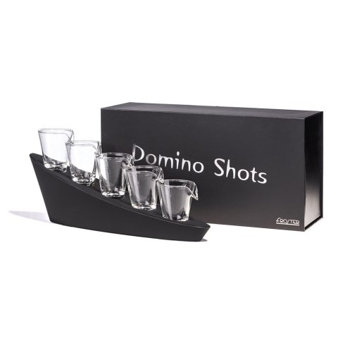 Domino Shots Deluxe zestaw kieliszków osiemnastka Froster Domino Shots Deluxe zestaw kieliszków osiemnastka Froster