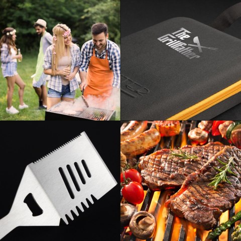 Grillfather BBQ Legend Set - akcesoria do grilowania - prezent dla Taty Froster Grillfather BBQ Legend Set - akcesoria do grilowania - prezent dla Taty Froster