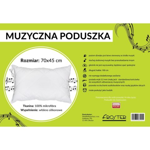 Muzyczna Poduszka - Duża Froster Muzyczna Poduszka - Duża Froster