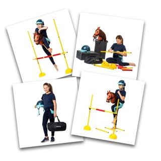 Przeszkoda skokowa Hobby Horse Skippi - prezent dla dziecka na dzień dziecka Skippi