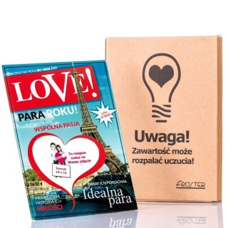 Ramka na zdjęcia LOVE prezent Walentynki Rocznica Froster