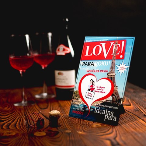 Ramka na zdjęcia LOVE prezent Walentynki Rocznica Froster Ramka na zdjęcia LOVE prezent Walentynki Rocznica Froster