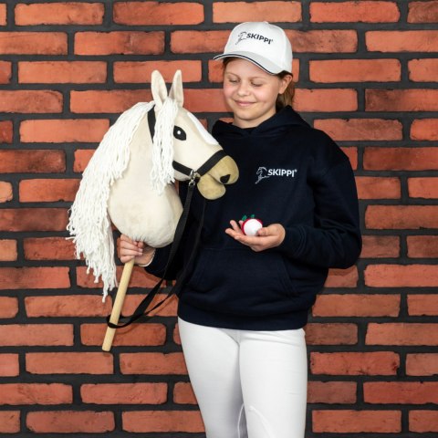 Skippi Hobby Horse z kantarem - Almond - A3 HH - prezent na dzień dziecka Skippi