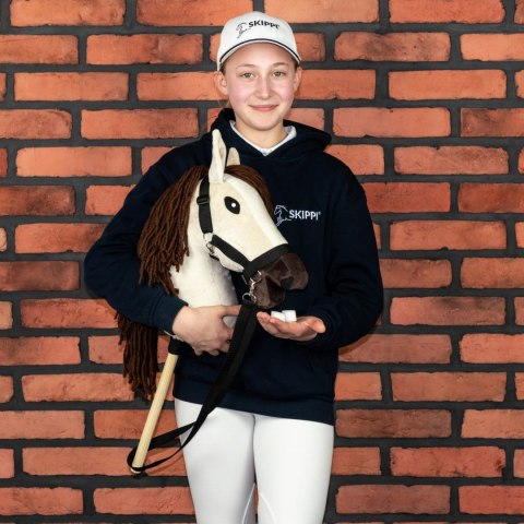 Skippi Hobby Horse z kantarem - Biszkopt - A3 HH - prezent na dzień dziecka Skippi