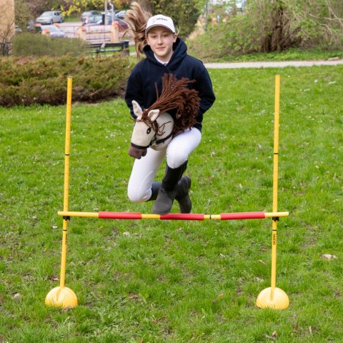 Skippi Hobby Horse z kantarem - Biszkopt - A3 HH - prezent na dzień dziecka Skippi