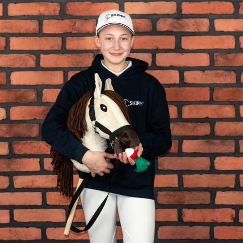Skippi Hobby Horse z kantarem - Biszkopt - A3 HH - prezent na dzień dziecka Skippi