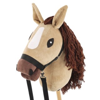 Skippi Hobby Horse z kantarem - Karmel - A3 HH - prezent na dzień dziecka Skippi