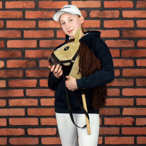 Skippi Hobby Horse z kantarem - Karmel - A3 HH - prezent na dzień dziecka Skippi