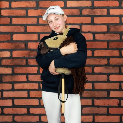 Skippi Hobby Horse z kantarem - Karmel - A3 HH - prezent na dzień dziecka Skippi