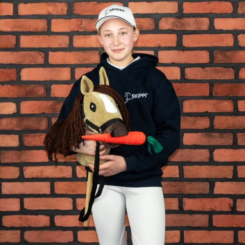Skippi Hobby Horse z kantarem - Karmel - A3 HH - prezent na dzień dziecka Skippi