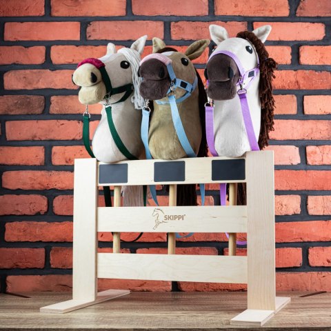 Skippi Padok dla Hobby Horse - stojak na trzy, dwa lub jednego hobby horse Skippi