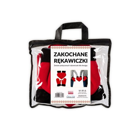 Zakochane rękawiczki Serce dla Dwojga Pary prezent Froster Zakochane rękawiczki Serce dla Dwojga Pary prezent Froster