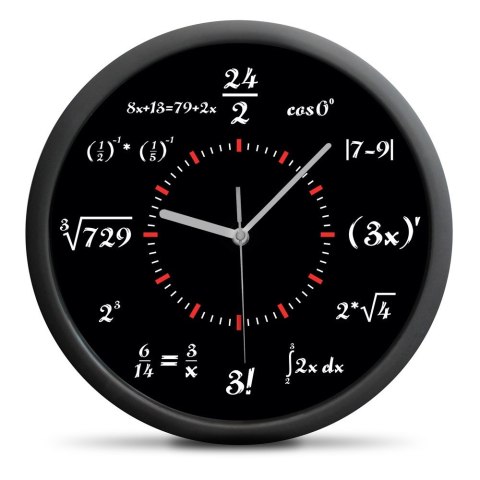 Zegar Matematyka prezent dla nauczyciela śmieszny Froster Zegar Matematyka prezent dla nauczyciela śmieszny Froster