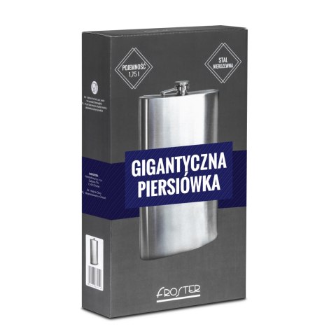 Gigantyczna Piersiówka Thirst Aid pierwsza pomoc Froster Gigantyczna Piersiówka Thirst Aid pierwsza pomoc Froster