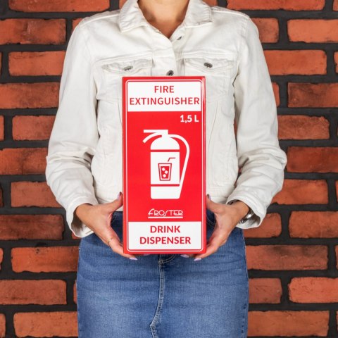 Imprezowa gaśnica - nalewak do alkoholu - wieczór kawalerski, parapetówka Froster Imprezowa gaśnica - nalewak do alkoholu - wieczór kawalerski, parapetówka Froster